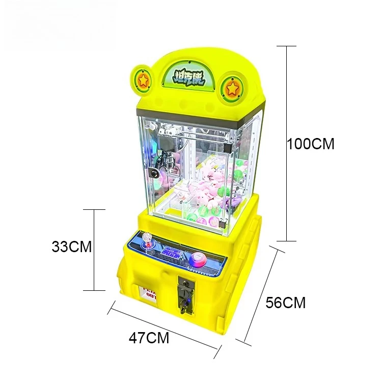 Commercial Cheap Small Doll Grabbing Machine Amusement Arcade FEC Coin Operated Little Stuffed Animals Toys Mini Claw Machine
Commercial Cheap Small Doll Grabbing Machine Amusement Arcade FEC Coin Operated Little Stuffed Animals Toys Mini Claw Machine