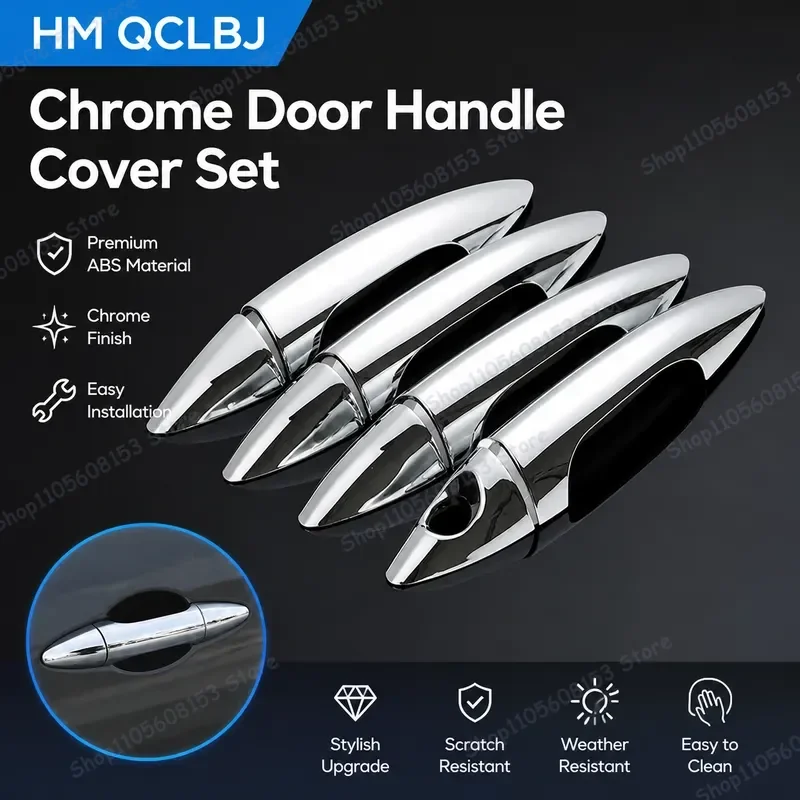 For 2011-2015 Hyundai Accent Solaris Verna Chrome Door Handle Sticker Trim Replacement Auto Accessories Car Exterior
For 2011-2015 Hyundai Accent Solaris Verna Chrome Door Handle Sticker Trim Replacement Auto Accessories Car Exterior