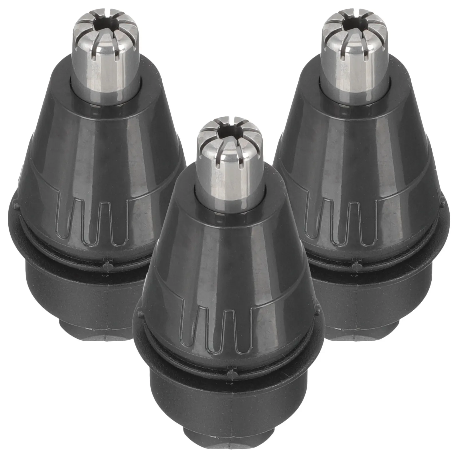 Набор из 3 сменных насадок для триммера для носа, детали для электробритвы, полностью моющиеся, из ABS-пластика и стали, с защитой
Набор из 3 сменных насадок для триммера для носа, детали для электробритвы, полностью моющиеся, из ABS-пластика и стали, с защитой