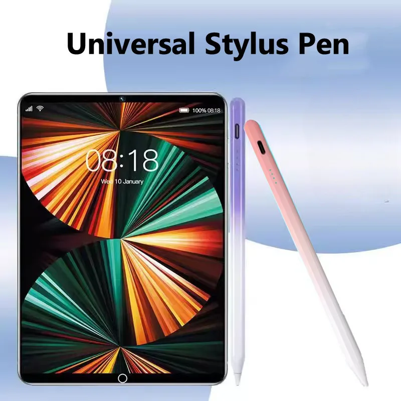 Universal Stylus Pen For iPad 2024 Air 11 Air 13 M2 Pro 13 11 M4 5/6/7/8/9/10th Gen Air 3/4/5 Mini 5 6 without Palm Rejection
Universal Stylus Pen For iPad 2024 Air 11 Air 13 M2 Pro 13 11 M4 5/6/7/8/9/10th Gen Air 3/4/5 Mini 5 6 without Palm Rejection