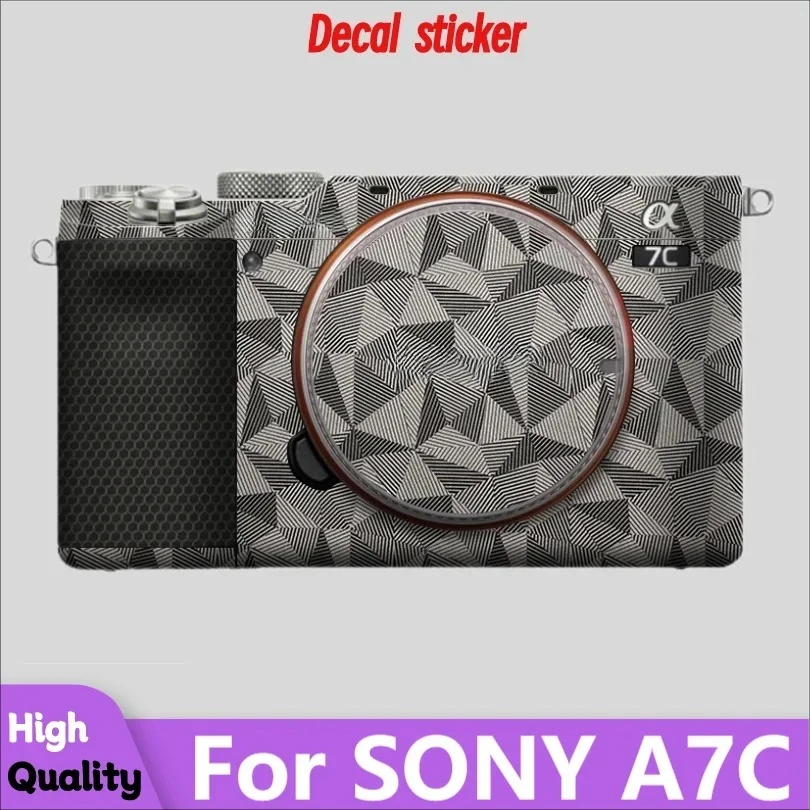 Для SONY A7C наклейка на кожу, виниловая пленка, защитная пленка для корпуса камеры, защитное пальто от царапин
Для SONY A7C наклейка на кожу, виниловая пленка, защитная пленка для корпуса камеры, защитное пальто от царапин