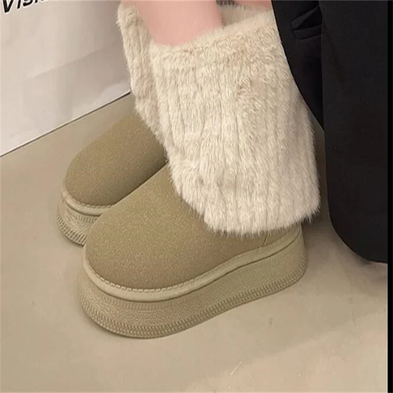 Shoes for Women Winter Women's Boots Black Round Toe Solid Flock Plush Warm Mid Heel Water Proof Casual Snow Boots Women 41 42
Shoes for Women Winter Women's Boots Black Round Toe Solid Flock Plush Warm Mid Heel Water Proof Casual Snow Boots Women 41 42