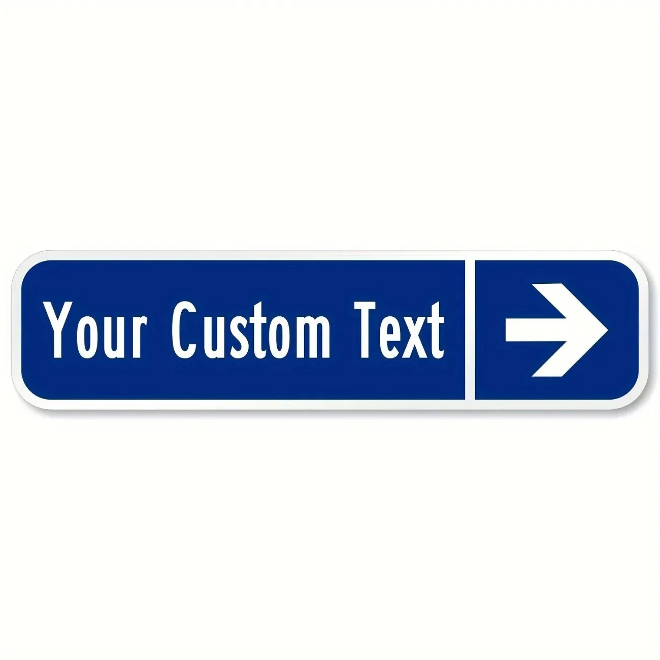 Personalized Customizable Aluminum Directional Sign with Custom Text - Outdoor Wall Decor (Decorative Use Only)
Personalized Customizable Aluminum Directional Sign with Custom Text - Outdoor Wall Decor (Decorative Use Only)