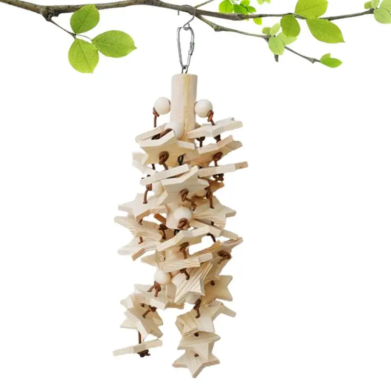 Parrot Foraging Toys Natural Wood Hangable Cockatiel Toys Chewable Decorative Relaxing Toys Cage Pendants With Metal Hook For
Parrot Foraging Toys Natural Wood Hangable Cockatiel Toys Chewable Decorative Relaxing Toys Cage Pendants With Metal Hook For