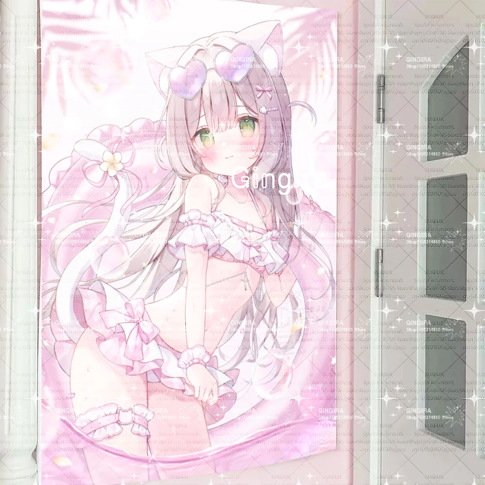 Artist 2D Cat Lady Swimsuit Galgame original tapestry wall hanging fabric interior decoration tapestry
Artist 2D Cat Lady Swimsuit Galgame original tapestry wall hanging fabric interior decoration tapestry