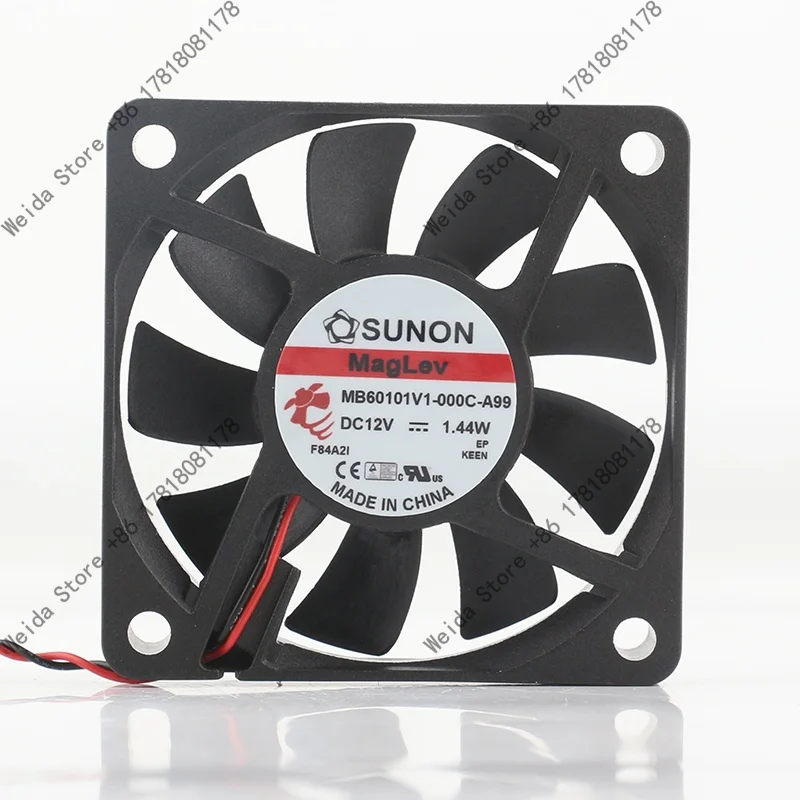 Taiwan SUNON built the MB60101V1-000C-A99 12V 1.44W 6010 6-centimeter silent fan.
Taiwan SUNON built the MB60101V1-000C-A99 12V 1.44W 6010 6-centimeter silent fan.