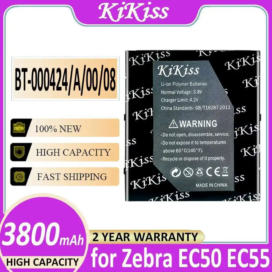 BT-000424 A 00 08 Durable 3800Mah For Zebra EC50 EC55 Mobile Data Terminal Battery
BT-000424 A 00 08 Durable 3800Mah For Zebra EC50 EC55 Mobile Data Terminal Battery