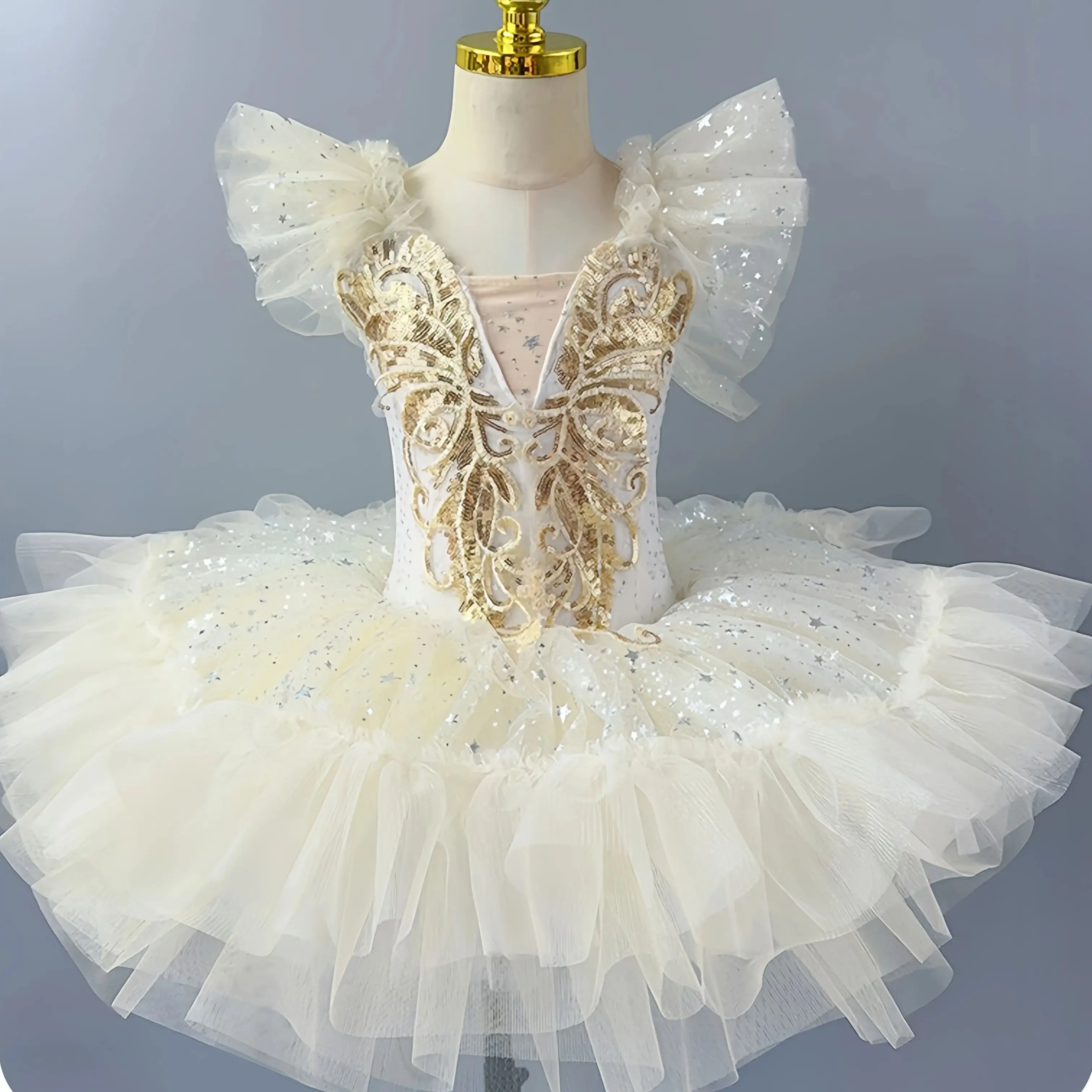 Child Sequin Ballet Dress Performance Costume Girls Modern Dance Skirts Ballet Tutu Party Princess Dress Dance Costumes
Child Sequin Ballet Dress Performance Costume Girls Modern Dance Skirts Ballet Tutu Party Princess Dress Dance Costumes