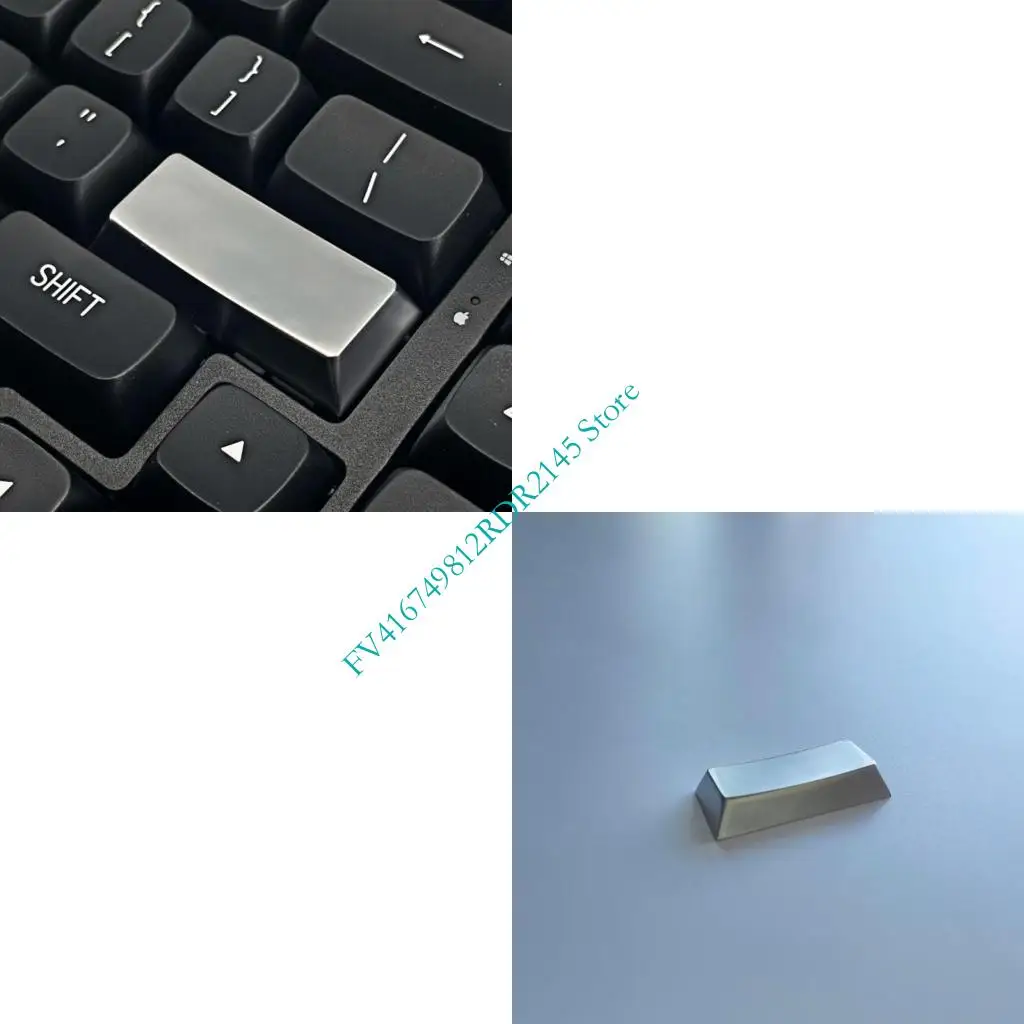 B2EF Enter Replacement Keycap Precisions Silver Glossy Metal Button for Keyboards
B2EF Enter Replacement Keycap Precisions Silver Glossy Metal Button for Keyboards