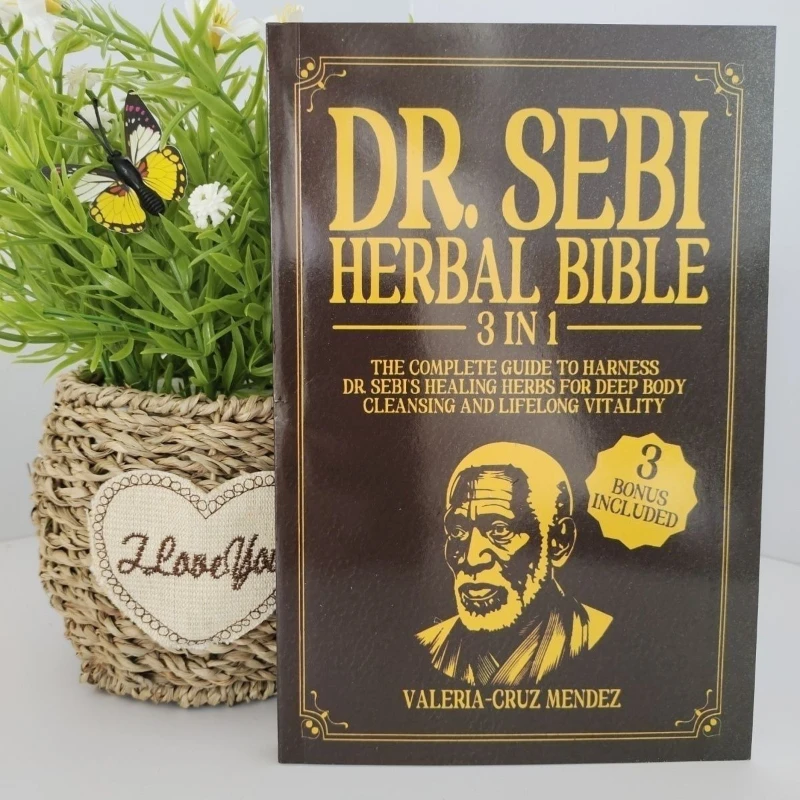 Dr. Sebi Herbal Bible 3-in-1: Detoxify and Cleanse Your Body with Dr. Sebi's Healing Herbs for Lasting Health and Vitality
Dr. Sebi Herbal Bible 3-in-1: Detoxify and Cleanse Your Body with Dr. Sebi's Healing Herbs for Lasting Health and Vitality