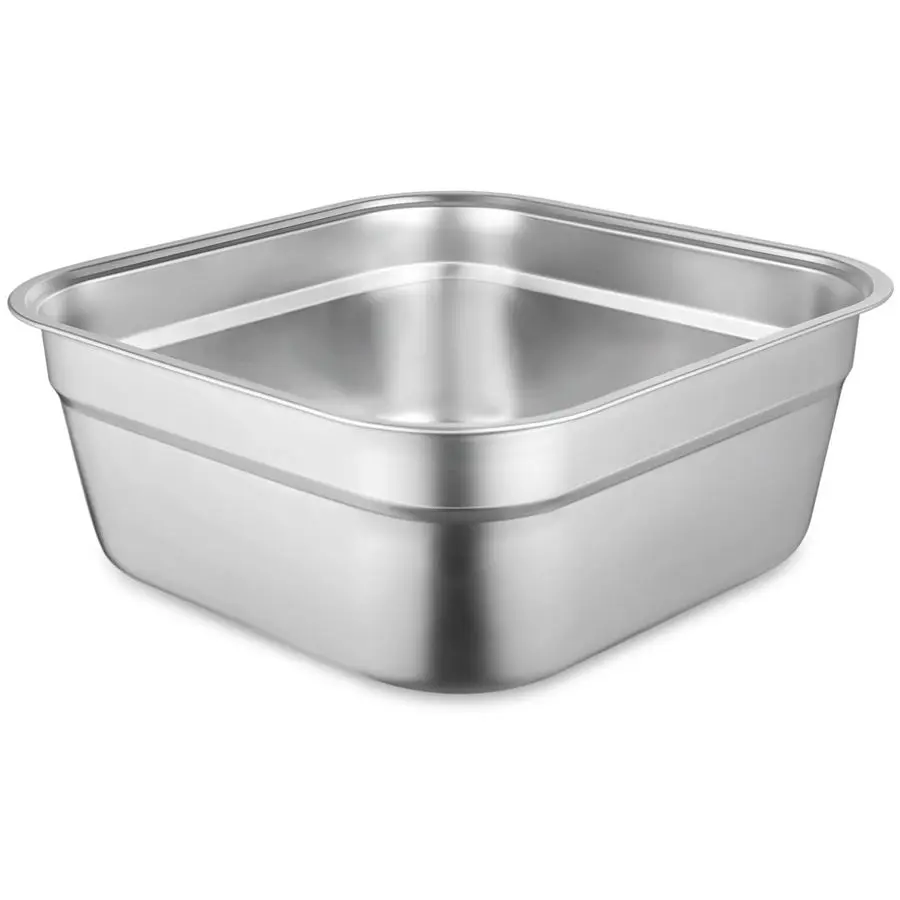 Steel Washing Basin, Versatile Sink Dish Tub, Large Square Kitchen Container, Vegetable Cleaning Bowl, Sturdy Dishpan for Home U
Steel Washing Basin, Versatile Sink Dish Tub, Large Square Kitchen Container, Vegetable Cleaning Bowl, Sturdy Dishpan for Home U