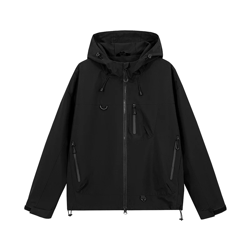 Men's Loose-Fit Hooded Windbreaker Jacket Autumn Zipper Fly Lightweight Water-Resistant Breathable Casual Outdoor Coat
Men's Loose-Fit Hooded Windbreaker Jacket Autumn Zipper Fly Lightweight Water-Resistant Breathable Casual Outdoor Coat
