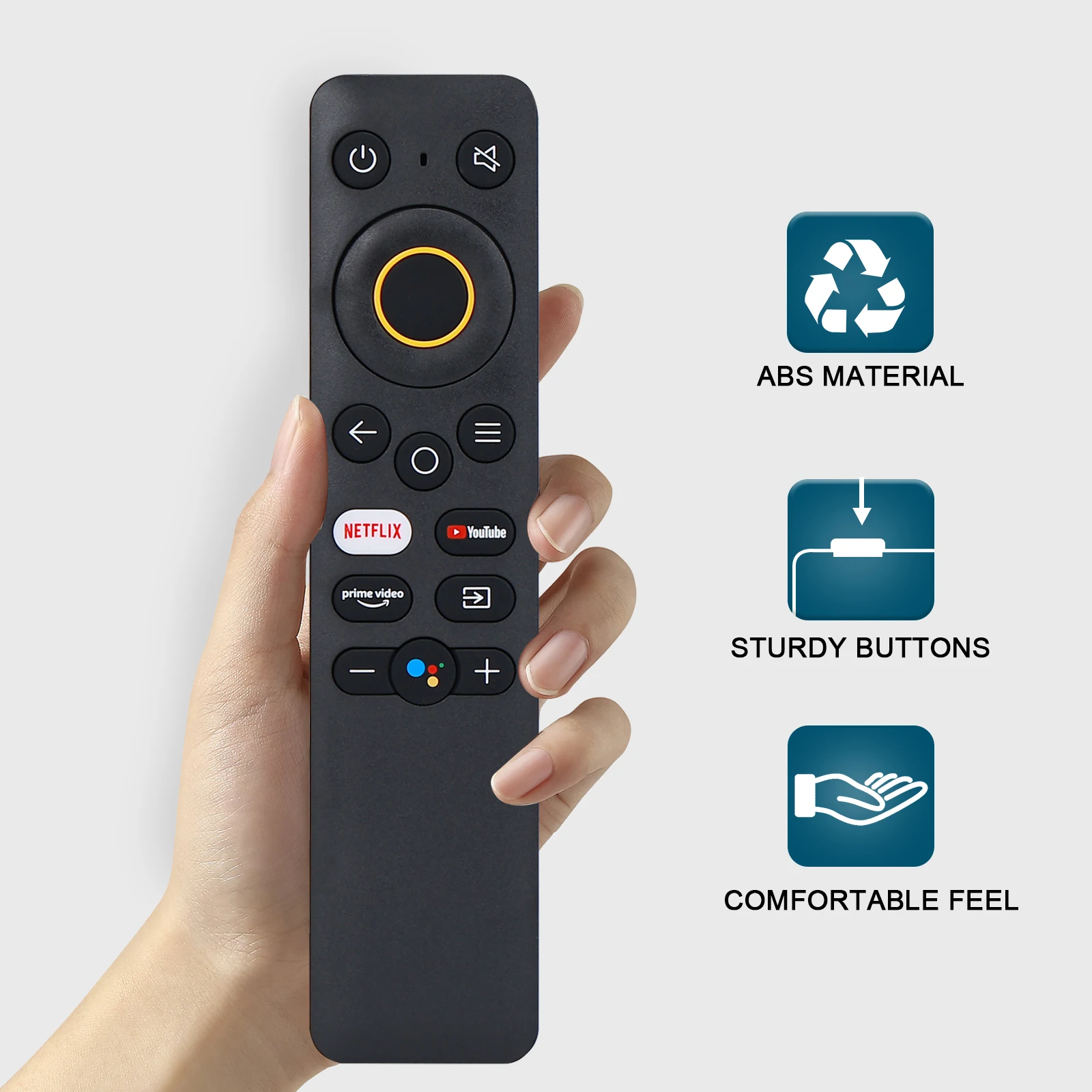 New Replacement Remote Control fit for Realme All-in-one All in one Android TV with Goo-gle Assistant Netflix YUTUBE Prime-Video
New Replacement Remote Control fit for Realme All-in-one All in one Android TV with Goo-gle Assistant Netflix YUTUBE Prime-Video