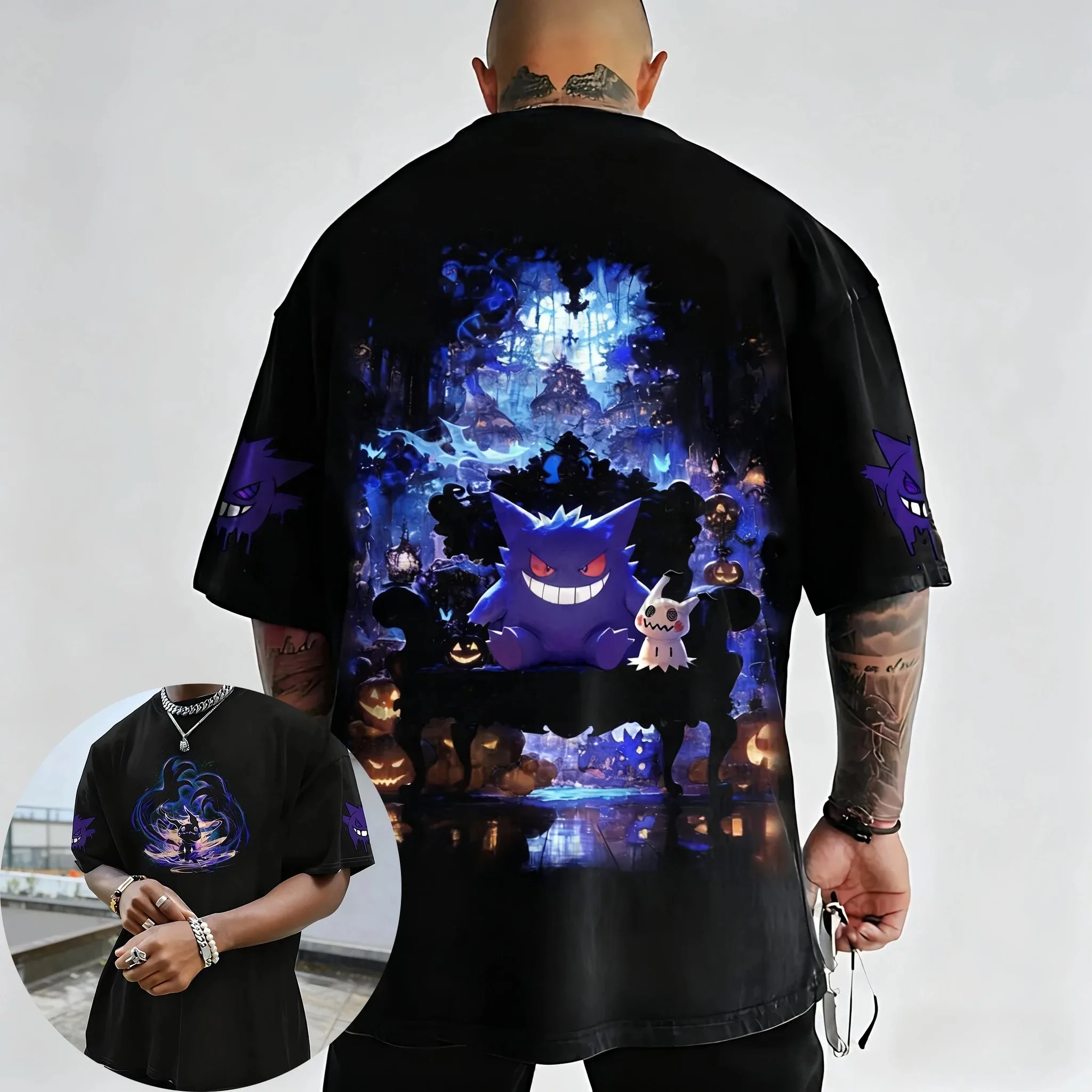 Футболка с коротким рукавом «Покемон» 2026: Новинка лета, унисекс, свободный крой, в стиле Харадзюку, повседневная модная одежда для всей семьи
Футболка с коротким рукавом «Покемон» 2026: Новинка лета, унисекс, свободный крой, в стиле Харадзюку, повседневная модная одежда для всей семьи