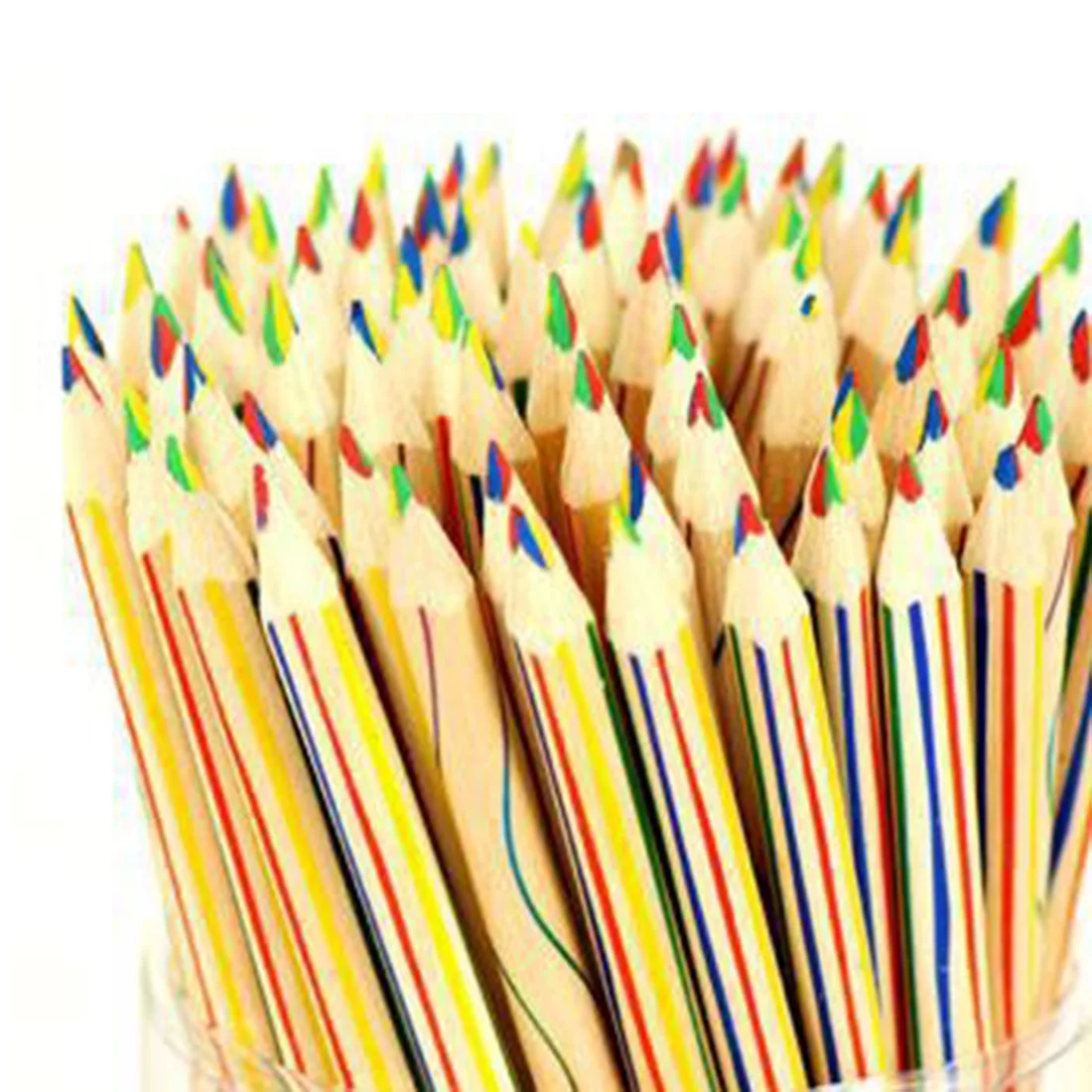 Highly Recommended 50Pcs Rainbow Color Pencil 4 In 1 Colored Pencils For Drawing Painting Stationery
Highly Recommended 50Pcs Rainbow Color Pencil 4 In 1 Colored Pencils For Drawing Painting Stationery