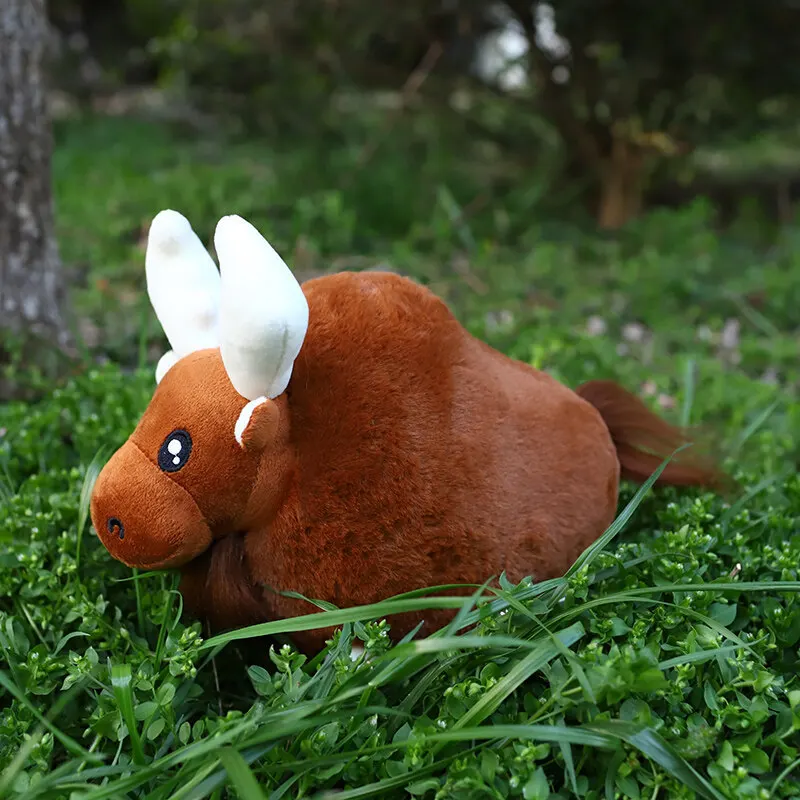 New type of simulated moose doll stuffed toys, home decoration ornaments, children's toys, plush toys for gifts
New type of simulated moose doll stuffed toys, home decoration ornaments, children's toys, plush toys for gifts