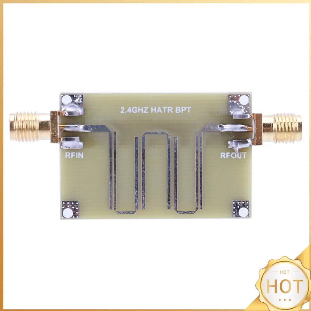 2.4GHZ Bandpass Filter Module Double-Sided Printed Circuit Board 1.6 Mm Thick Microstrip Filter Electronic Component
2.4GHZ Bandpass Filter Module Double-Sided Printed Circuit Board 1.6 Mm Thick Microstrip Filter Electronic Component