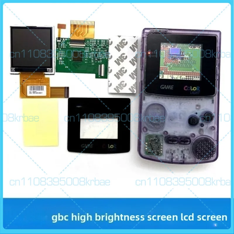 For Game Boy Color GBC High Brightness LCD Screen Original OEM Highlight Backlight Display Replacement
For Game Boy Color GBC High Brightness LCD Screen Original OEM Highlight Backlight Display Replacement