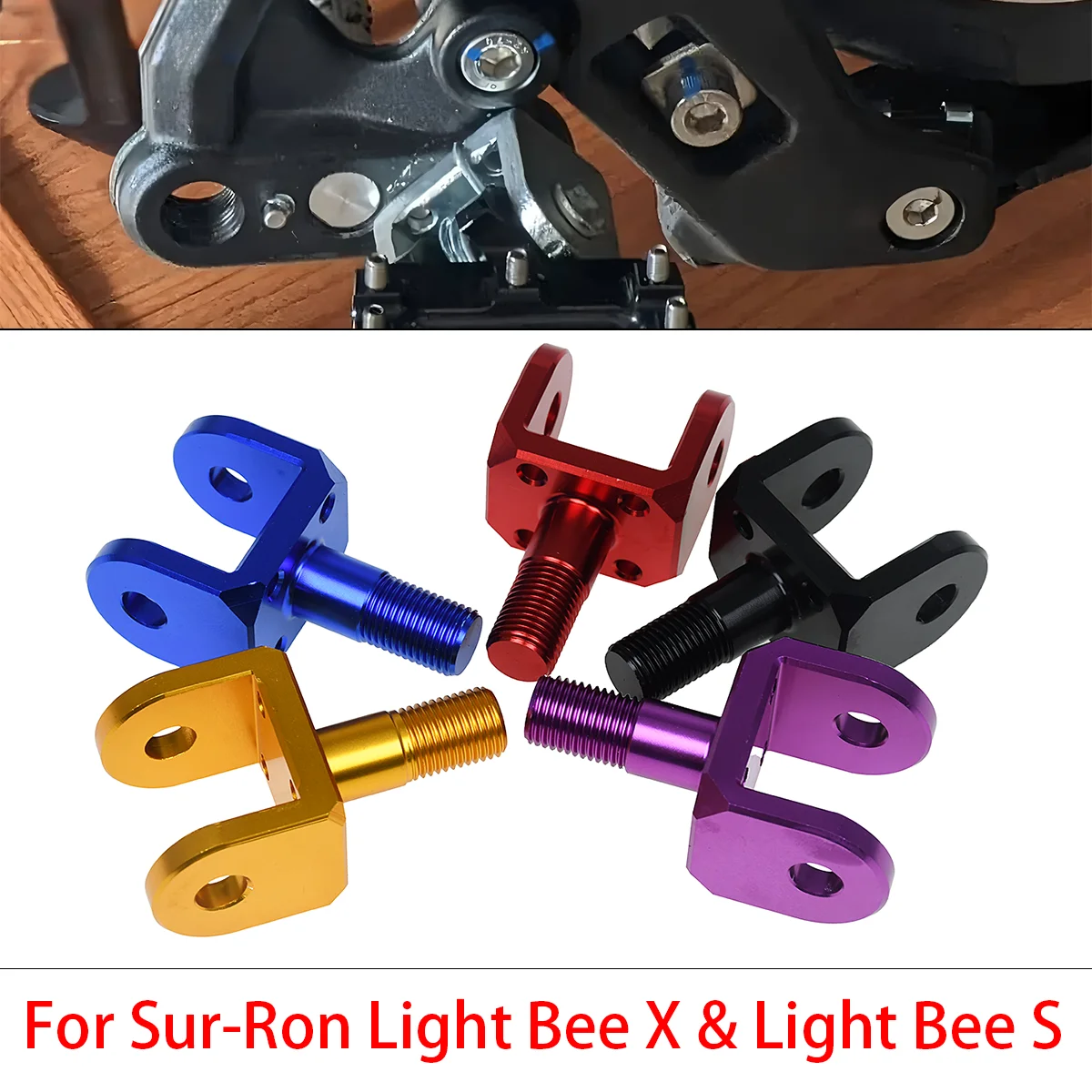 For Surron Motocross CNC Electric Foot Pegs Fixing Bracket Rests Pedal Mount Support Bracket Light Bee X S For Segway X160 X260
For Surron Motocross CNC Electric Foot Pegs Fixing Bracket Rests Pedal Mount Support Bracket Light Bee X S For Segway X160 X260