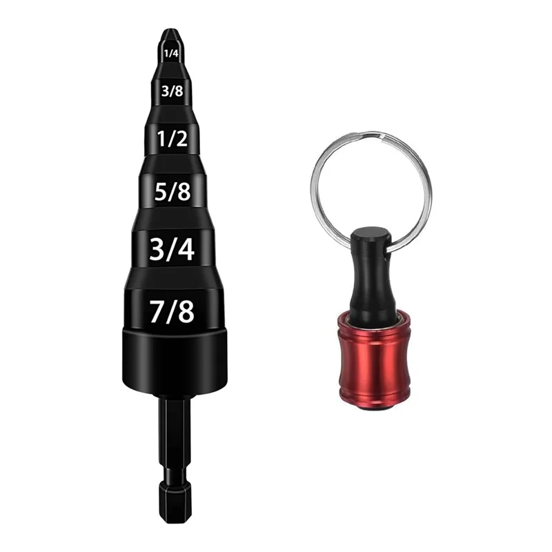 CYCLI-HVAC Repair Tool+Bit Holder,Air Conditioner Copper Pipe Flaring Tool Bit 1/4In,3/8In,1/2In,5/8In,3/4In And 7/8In Bits
CYCLI-HVAC Repair Tool+Bit Holder,Air Conditioner Copper Pipe Flaring Tool Bit 1/4In,3/8In,1/2In,5/8In,3/4In And 7/8In Bits