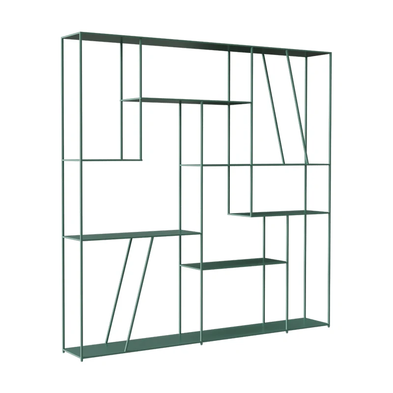 Wrought iron bookshelf floor rack living room simple modern multi-layer storage rack
Wrought iron bookshelf floor rack living room simple modern multi-layer storage rack