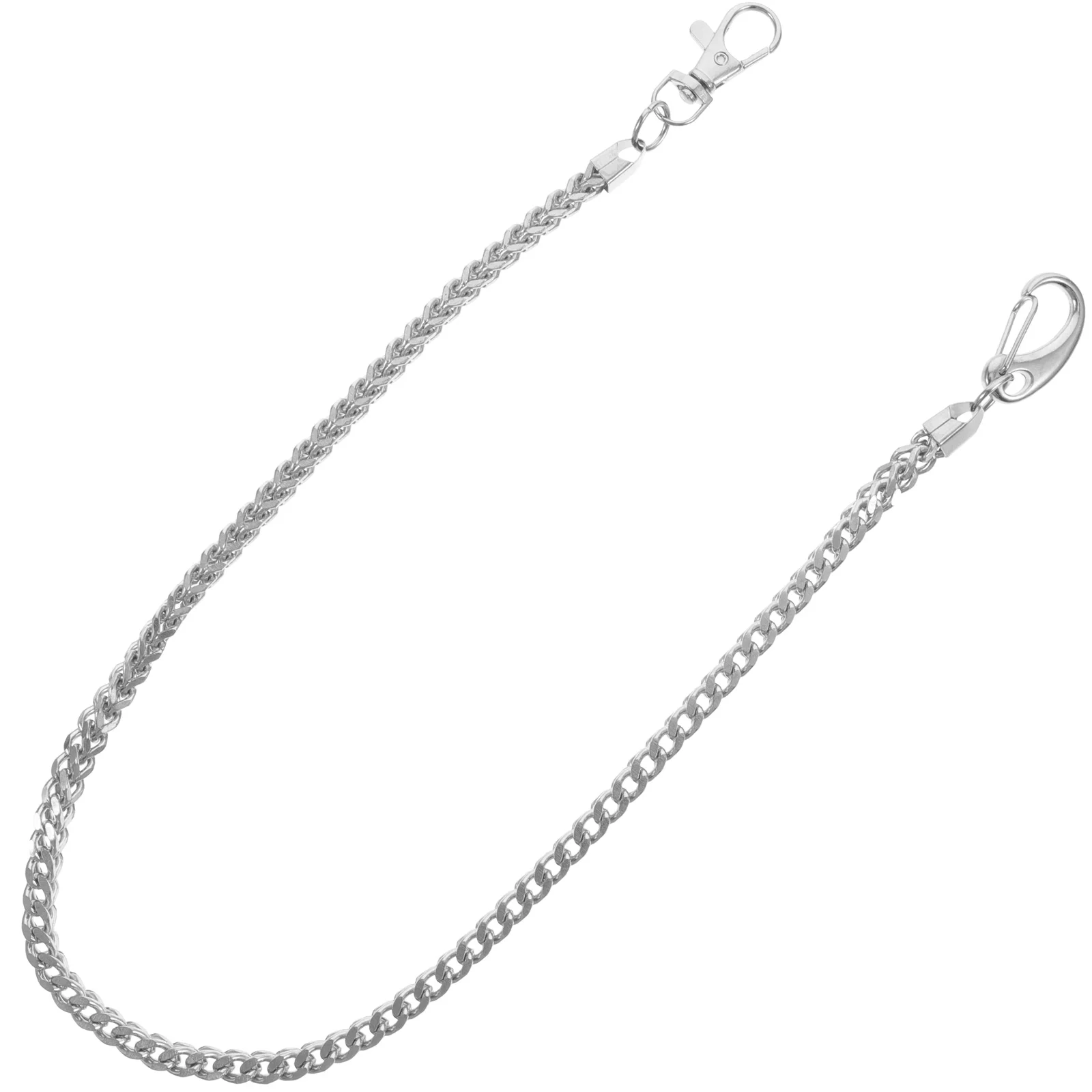1pc 57cm Mens Trouser Chain Mens Hip Hop Punk Trousers Wallet Key Chain Handcuffs Pendant (Silver) Trousers Chain
1pc 57cm Mens Trouser Chain Mens Hip Hop Punk Trousers Wallet Key Chain Handcuffs Pendant (Silver) Trousers Chain