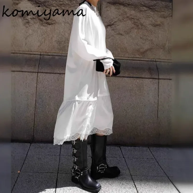 Лоскутное кружевное платье Vestidos, японское модное платье, повседневное платье с круглым вырезом и длинными рукавами, весна 2025, новинка Ropa Mujer
Лоскутное кружевное платье Vestidos, японское модное платье, повседневное платье с круглым вырезом и длинными рукавами, весна 2025, новинка Ropa Mujer