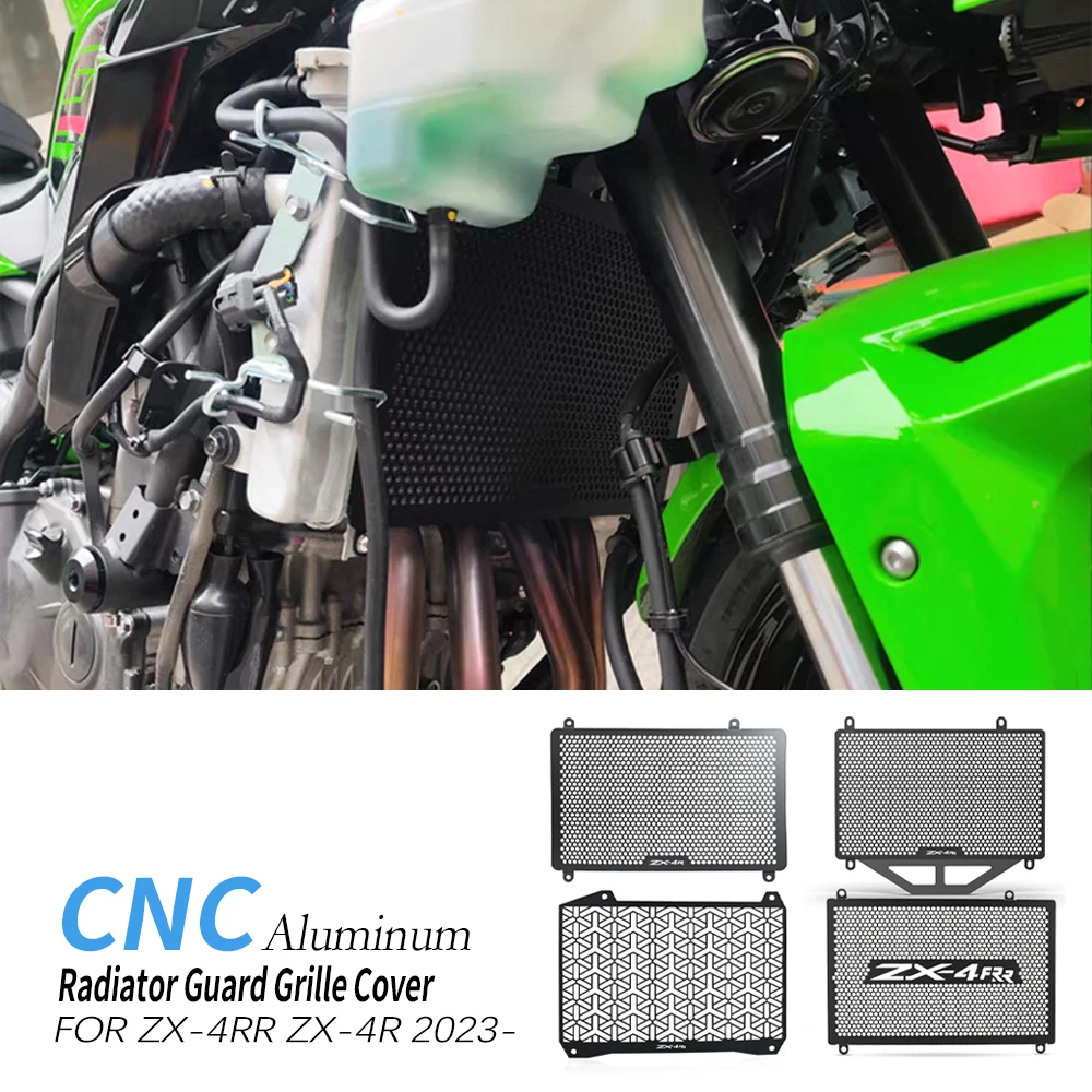Radiator Guard For KAWASAKI Ninja ZX-4RR ZX-4R ZX 4R 4RR ZX4RR ZX4R 2023 - 2026 Radiator Grille Guard Cover Protector Protection
Radiator Guard For KAWASAKI Ninja ZX-4RR ZX-4R ZX 4R 4RR ZX4RR ZX4R 2023 - 2026 Radiator Grille Guard Cover Protector Protection
