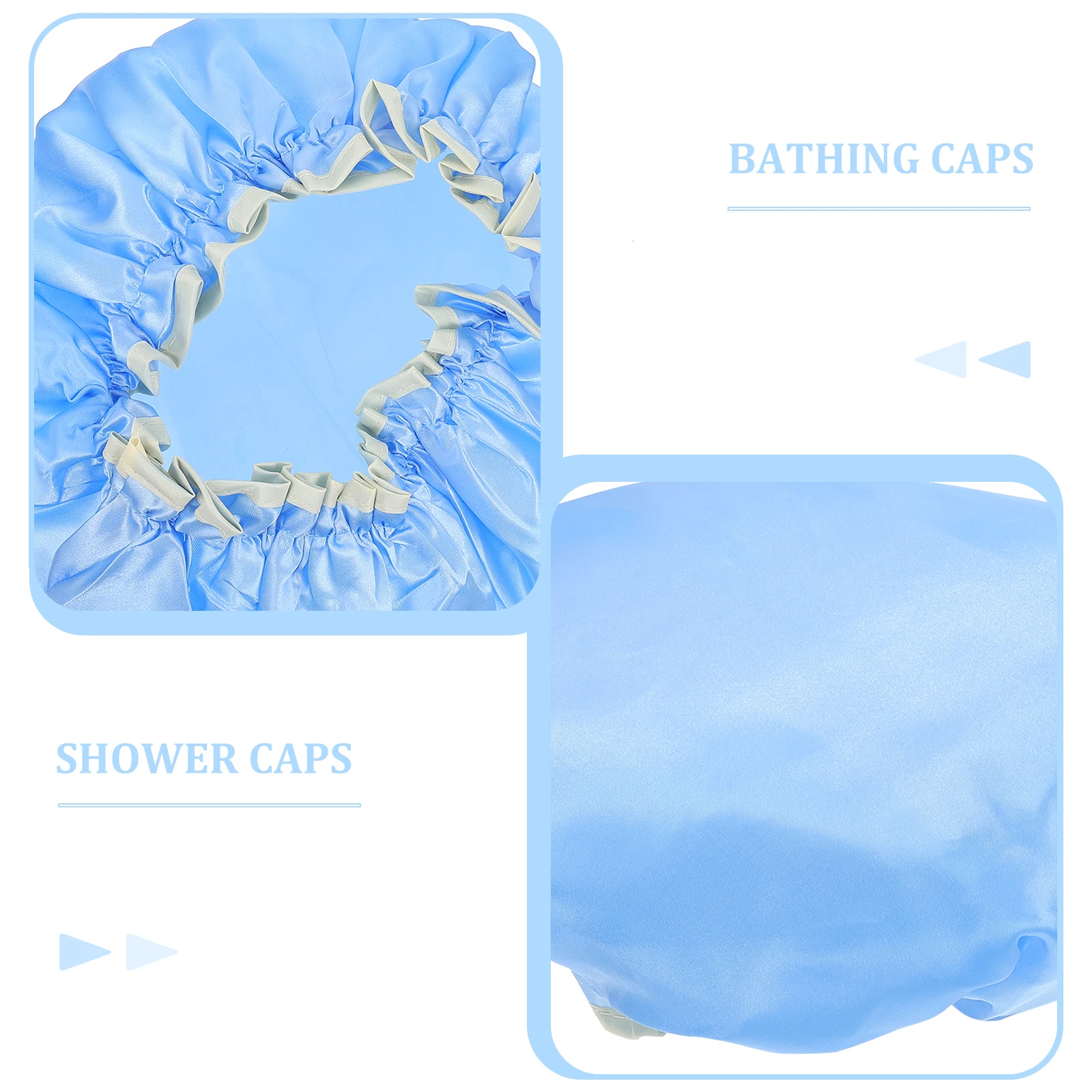 3PCS Double Layer Waterproof Shower Cap Bathing Caps Household Rain Poncho Female Hats Baby Tub Durable Reusable Women Makeup
3PCS Double Layer Waterproof Shower Cap Bathing Caps Household Rain Poncho Female Hats Baby Tub Durable Reusable Women Makeup