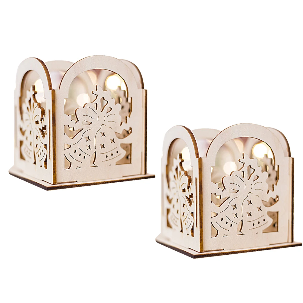 2pcs Wooden Holders Christmas Hollow Out Candlestand Tealight Holder Holiday Home Decor Wedding Party Xmas Tree
2pcs Wooden Holders Christmas Hollow Out Candlestand Tealight Holder Holiday Home Decor Wedding Party Xmas Tree