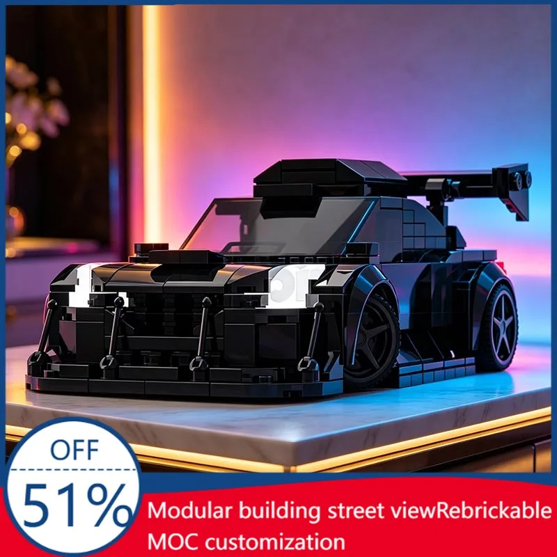 423PCS MOC 2024 Suzuki Swift Cosmo Widebody Hatchback Car Model Custom Building Blocks DIY Educational Assembly Toy For Display
423PCS MOC 2024 Suzuki Swift Cosmo Widebody Hatchback Car Model Custom Building Blocks DIY Educational Assembly Toy For Display