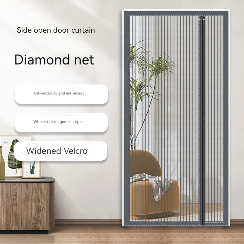 Side Opening Anti-mosquito Curtains Diamond Mesh Self-Adhesive Magnetic Adhesive Magnetic Non-Hole Pet Friendly Door Curtains
Side Opening Anti-mosquito Curtains Diamond Mesh Self-Adhesive Magnetic Adhesive Magnetic Non-Hole Pet Friendly Door Curtains