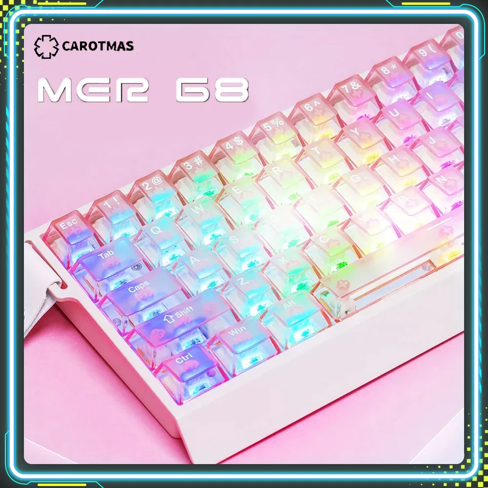 IROK CAROTMAS Mer68pro Magnetic Switch Gaming Keyboards 0.004mm Trigger Hall Effect Rapid Custom Wired Keyboard PC Accessories
IROK CAROTMAS Mer68pro Magnetic Switch Gaming Keyboards 0.004mm Trigger Hall Effect Rapid Custom Wired Keyboard PC Accessories