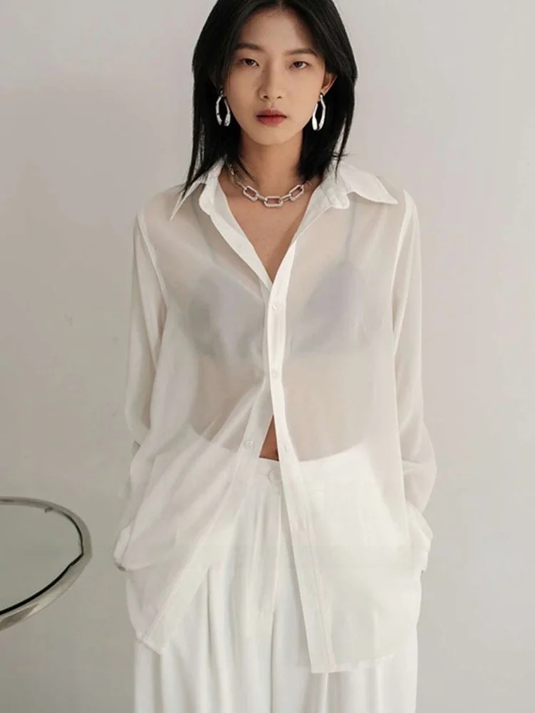 Sun Protection Women's irt Brand Button European Sle Summer Thin Outer Covering Long Sve Collar Regular Length
Sun Protection Women's irt Brand Button European Sle Summer Thin Outer Covering Long Sve Collar Regular Length