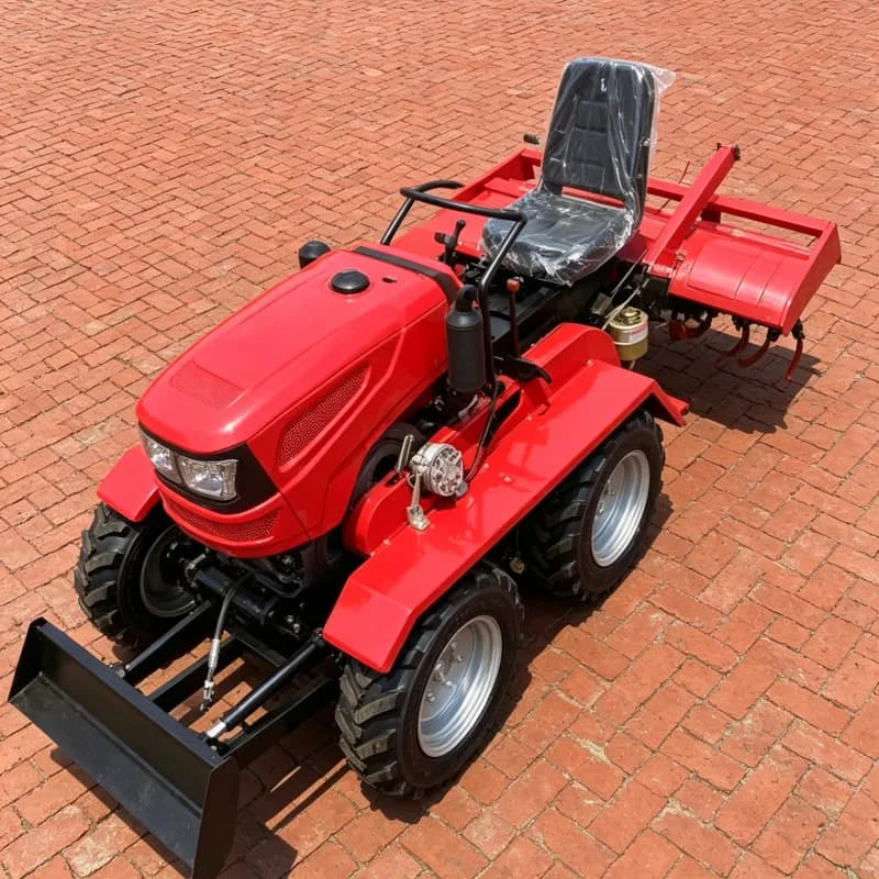 Customized Agricultural multi-functional micro-tiller, four-wheel rotary tiller, 35HP wheeled tractor tillage machine
Customized Agricultural multi-functional micro-tiller, four-wheel rotary tiller, 35HP wheeled tractor tillage machine