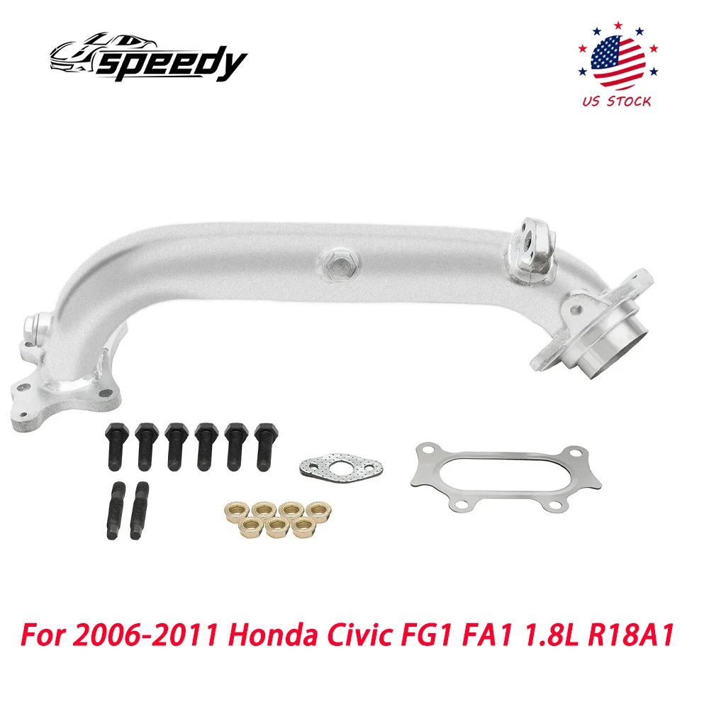 Car Exhaust Header Kit For 2006-2011 Honda Civic FG1 FA1 1.8L R18A1 Sliver Stainless Steel
Car Exhaust Header Kit For 2006-2011 Honda Civic FG1 FA1 1.8L R18A1 Sliver Stainless Steel