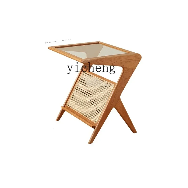 TQH corner few glass small coffee table living room sofa side few medieval bedside side few leisure shelves 
TQH corner few glass small coffee table living room sofa side few medieval bedside side few leisure shelves