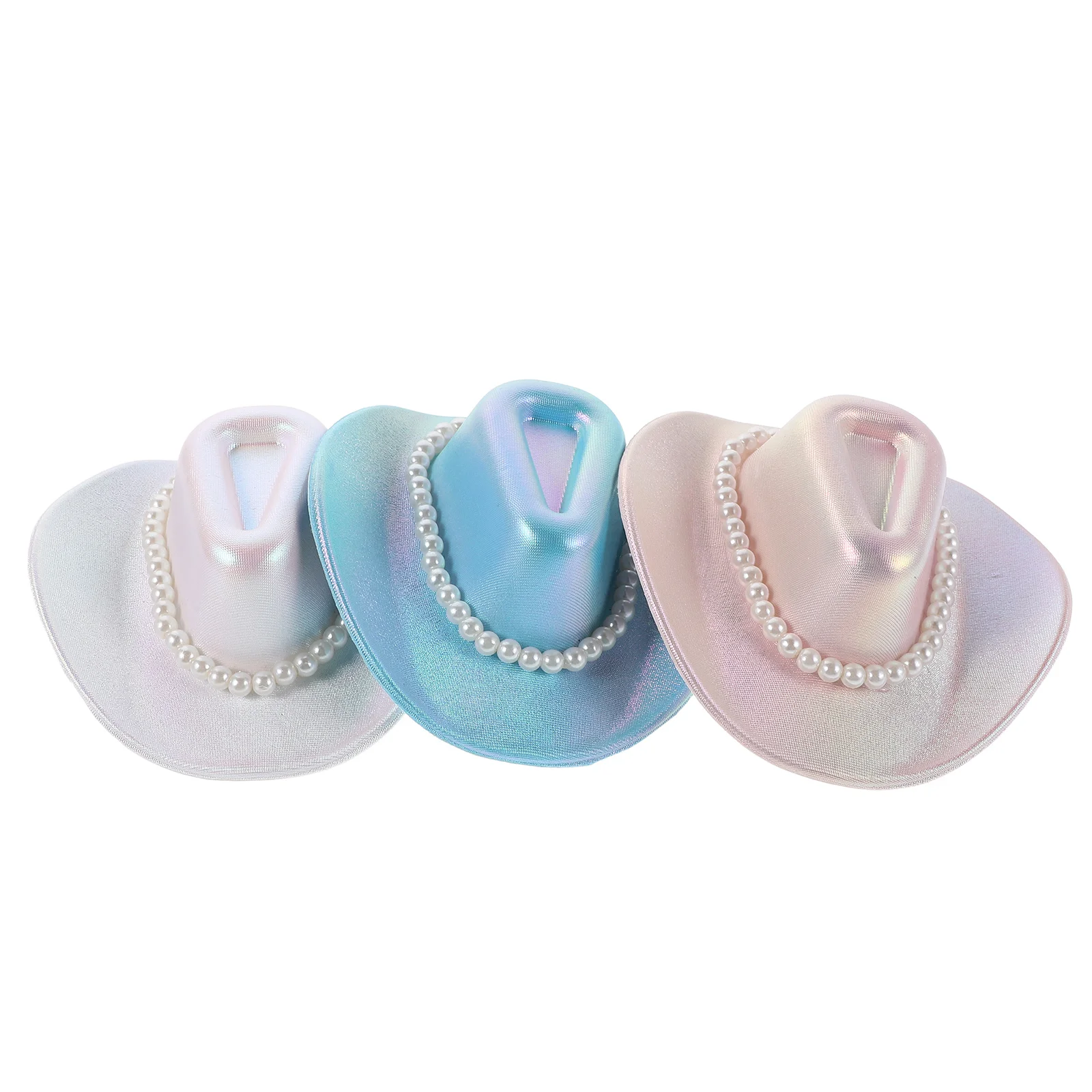 3 Pcs Mini Cowboy Hat Decoration Hats for Cosplay Cowgirl Costume Accessories Plastic Women
3 Pcs Mini Cowboy Hat Decoration Hats for Cosplay Cowgirl Costume Accessories Plastic Women
