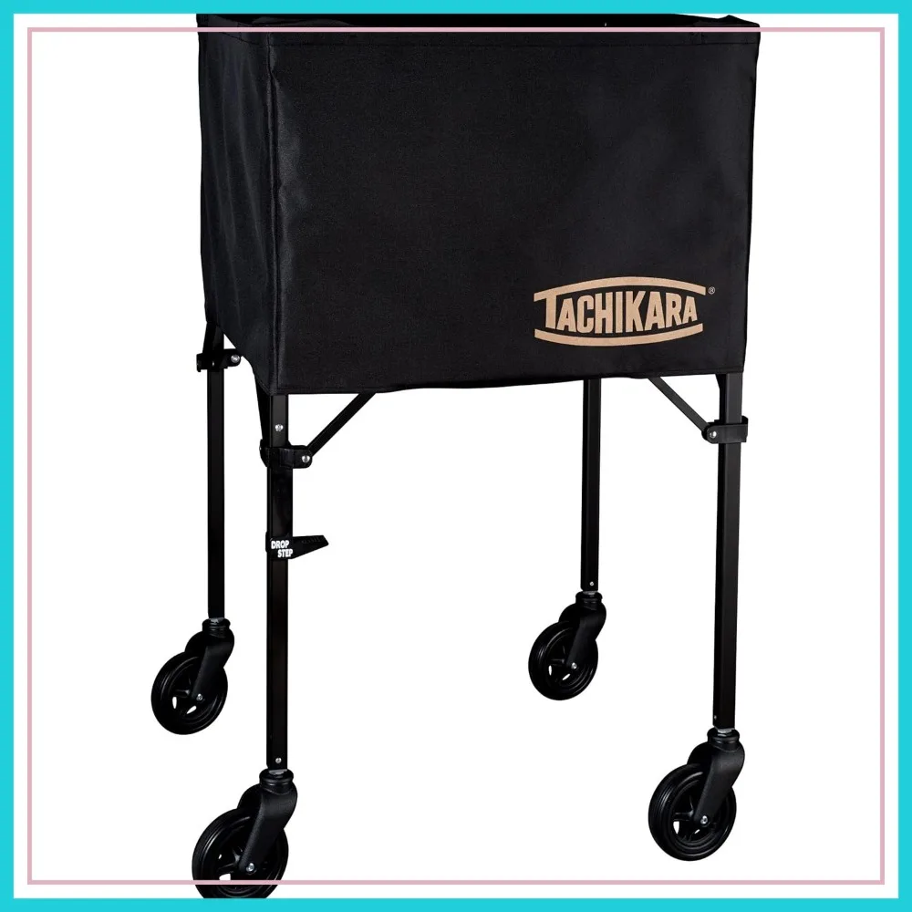 Premium Ball Cart for Sports - Heavy Duty Mesh Bag & Durable Wheels
Premium Ball Cart for Sports - Heavy Duty Mesh Bag & Durable Wheels