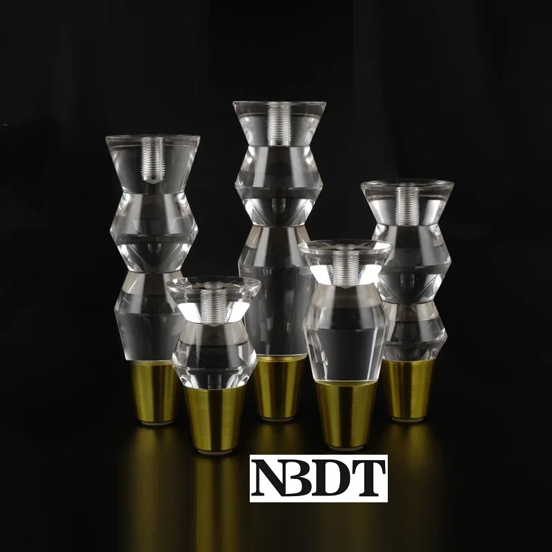 4Pcs Clear Pagoda Shaped Acrylic Furniture Feet Leg With Taper Tip M8 M10 Thread Bolt Square Plate Mount
4Pcs Clear Pagoda Shaped Acrylic Furniture Feet Leg With Taper Tip M8 M10 Thread Bolt Square Plate Mount