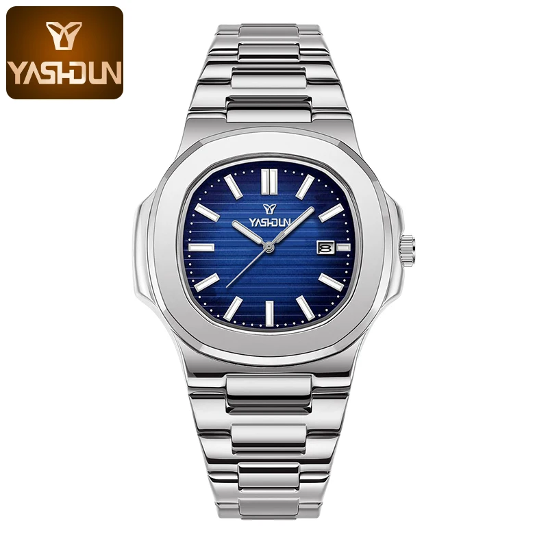 New Fashion Square Quartz Man Clock Waterproof Luminous Date Stainless Steel Watches For Men Luxury Business Men Wristwatch
New Fashion Square Quartz Man Clock Waterproof Luminous Date Stainless Steel Watches For Men Luxury Business Men Wristwatch