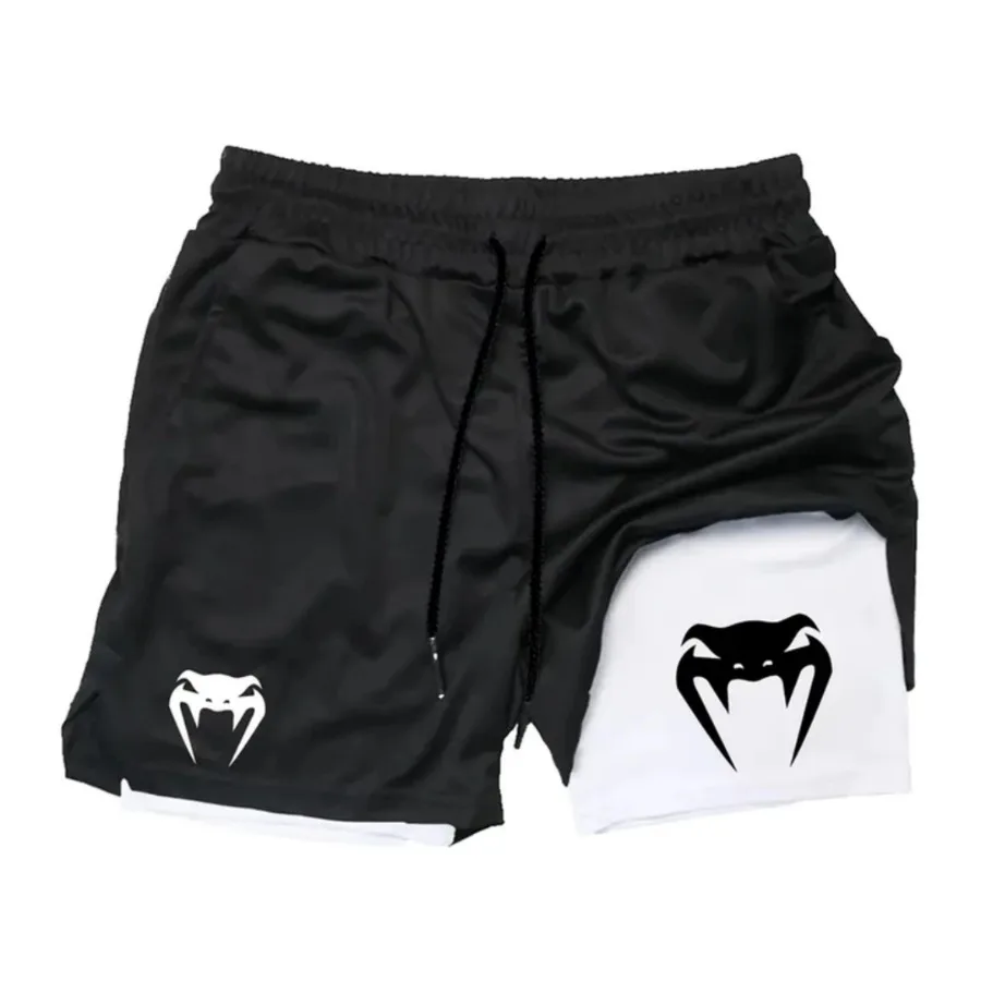 2025 New Men's Double layered Python Logo Fake Two piece Fitness Running Speed Dry Comfortable Shorts
2025 New Men's Double layered Python Logo Fake Two piece Fitness Running Speed Dry Comfortable Shorts