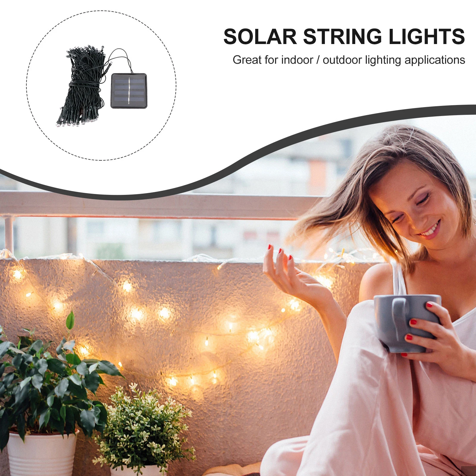 12m 100 LED Solar String Lights Outdoor Waterproof Fairy Light String for Christmas Home Wedding Party Bedroom Birthday Decorati
12m 100 LED Solar String Lights Outdoor Waterproof Fairy Light String for Christmas Home Wedding Party Bedroom Birthday Decorati