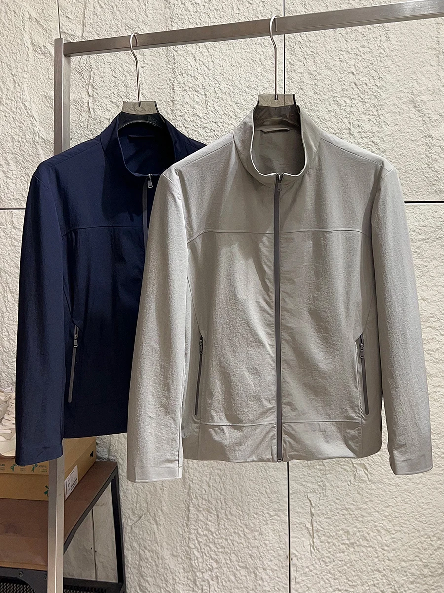 High-End Business! 3D Tailoring! Spring Men's Wrinkle-Resistant Lightweight Comfortable Versatile Stand Collar Jacket Coat
High-End Business! 3D Tailoring! Spring Men's Wrinkle-Resistant Lightweight Comfortable Versatile Stand Collar Jacket Coat