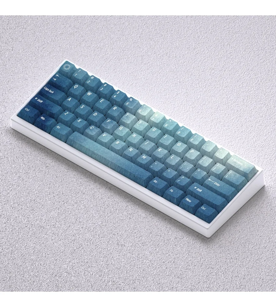Original height PBT material fits 60 65 68 keyboard atk68 made68 aurora keycap
Original height PBT material fits 60 65 68 keyboard atk68 made68 aurora keycap