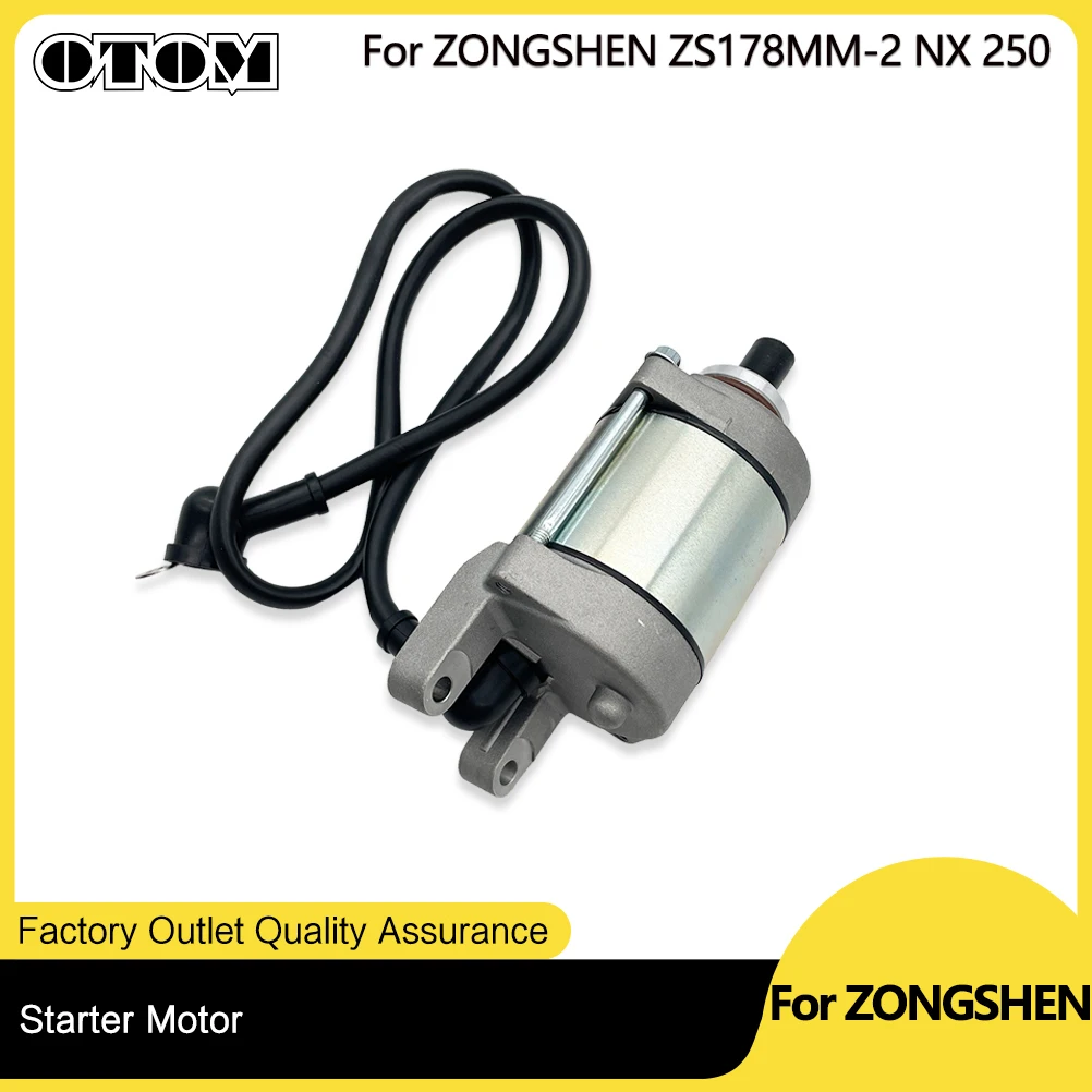 Стартер OTOM для мотоциклов ZONGSHEN ZS178MM-2 NX250, электрический стартер для двигателя 250 куб. см, аксессуары для мотокросса
Стартер OTOM для мотоциклов ZONGSHEN ZS178MM-2 NX250, электрический стартер для двигателя 250 куб. см, аксессуары для мотокросса