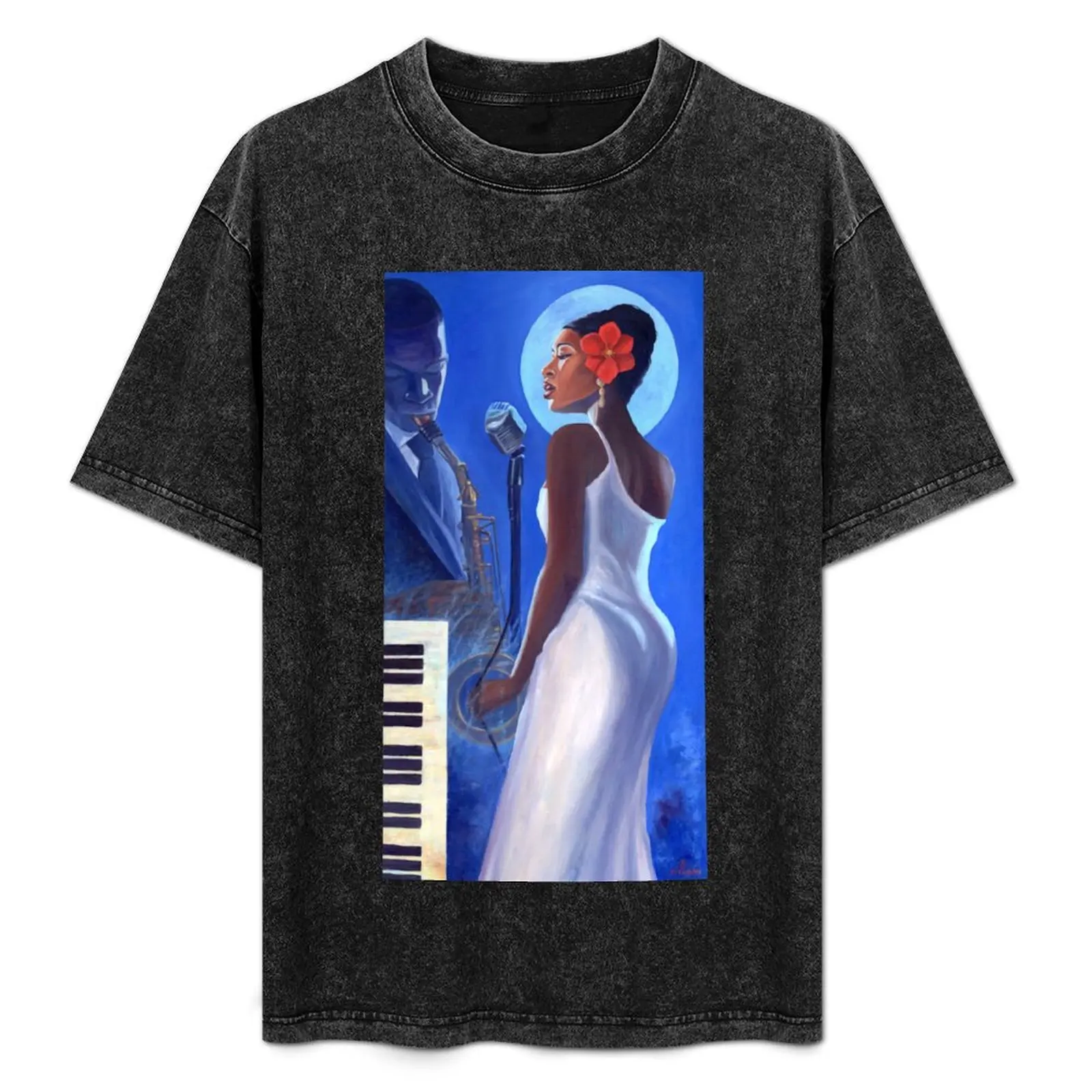 Blue Moon (Jazz painting) T-Shirt Athletic Quick Dry T-Shirt for Men
Blue Moon (Jazz painting) T-Shirt Athletic Quick Dry T-Shirt for Men