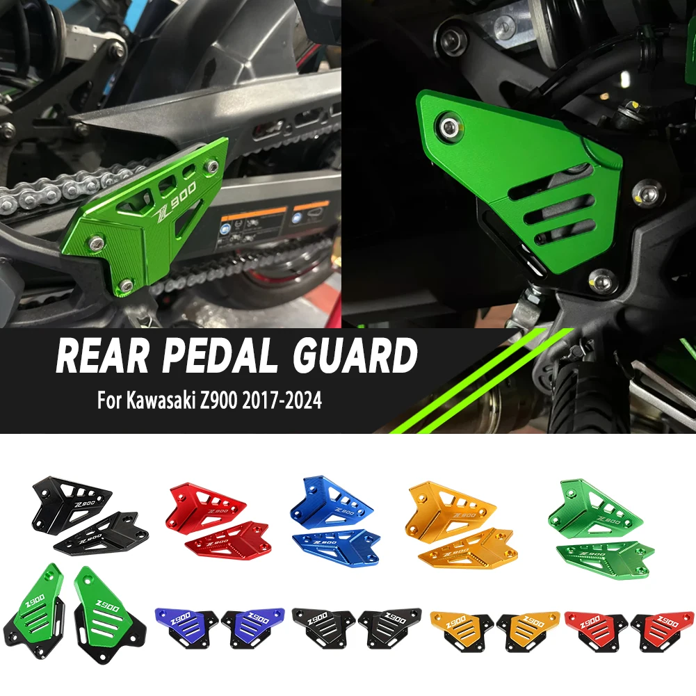 Motorcycle Accessories FootPeg Footrest Rear SET Heel Plates Guard For KAWASAKI Z900 Z 900 2018 2019 2020 2021 2022 2023 2024
Motorcycle Accessories FootPeg Footrest Rear SET Heel Plates Guard For KAWASAKI Z900 Z 900 2018 2019 2020 2021 2022 2023 2024