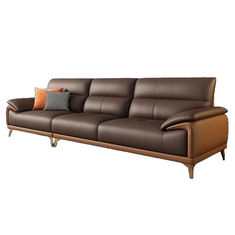 2025 living room simple light luxury new first-layer cowhide straight row small apartment Italian minimalist full sofa
2025 living room simple light luxury new first-layer cowhide straight row small apartment Italian minimalist full sofa