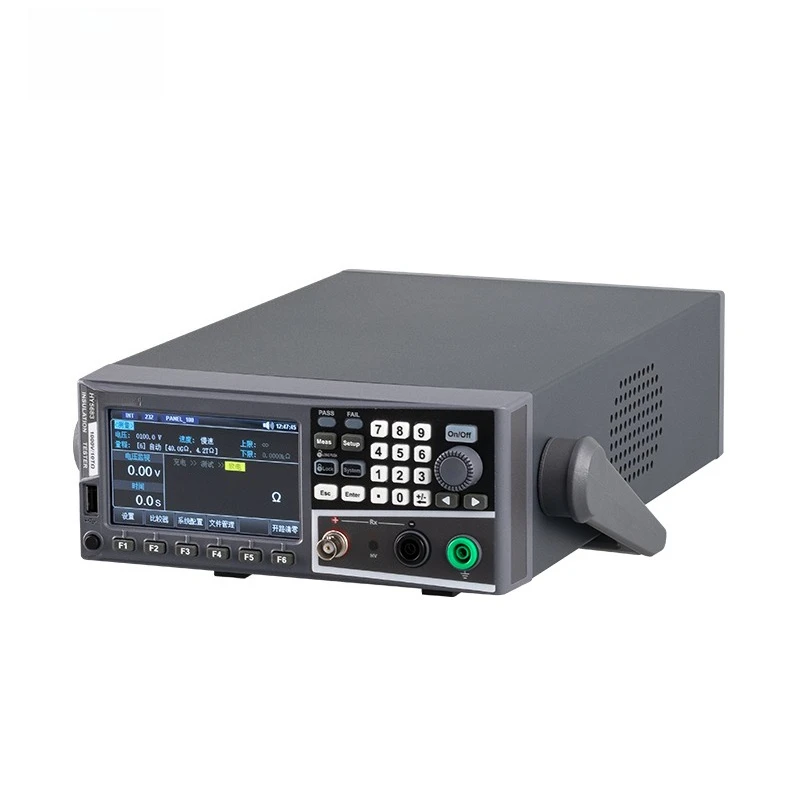 HY5683 insulation resistance tester, charging and discharging test time adjustable output voltage
HY5683 insulation resistance tester, charging and discharging test time adjustable output voltage